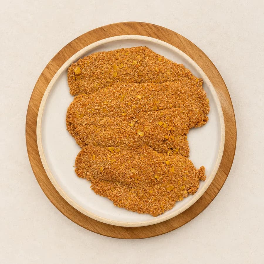 Milanesas de Pechuga Crunchy con Pimentón